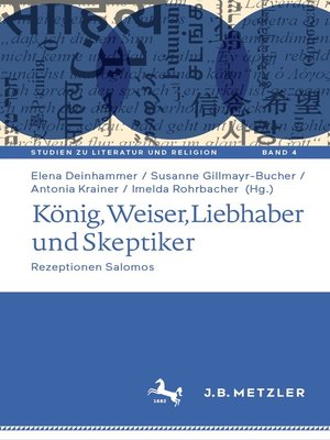 cover image of König, Weiser, Liebhaber und Skeptiker